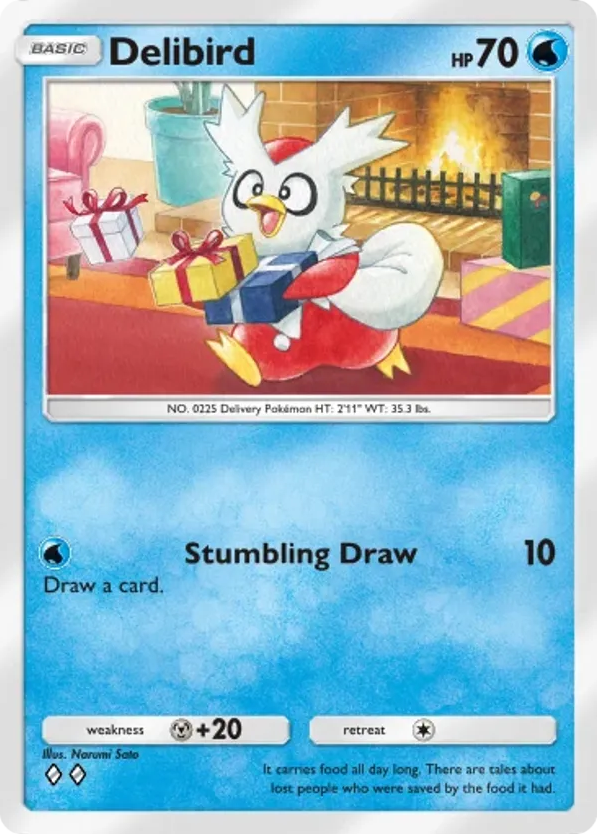 Delibird card front