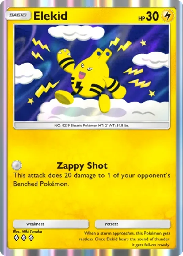 Elekid card front