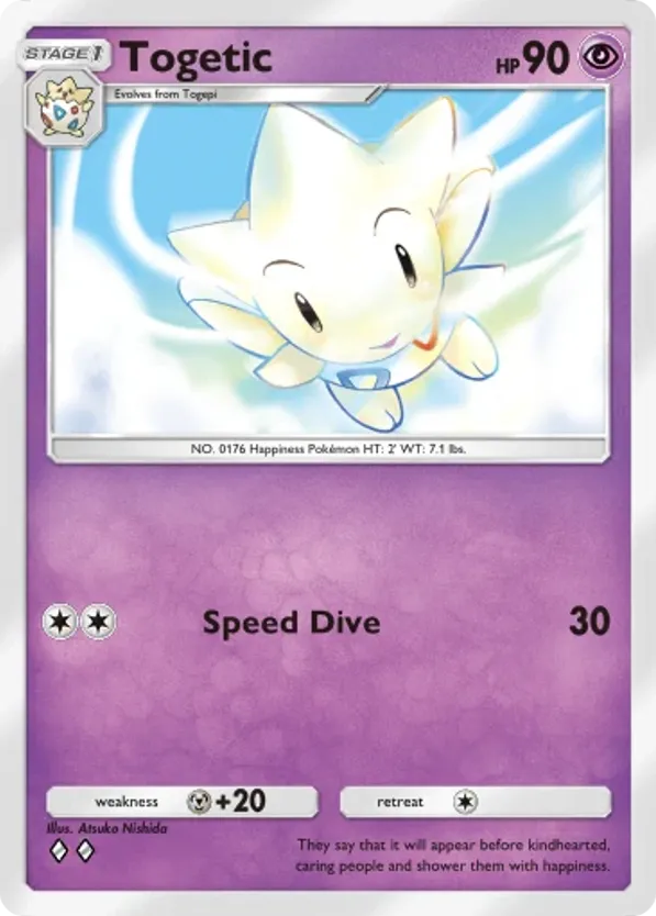 Togetic card front