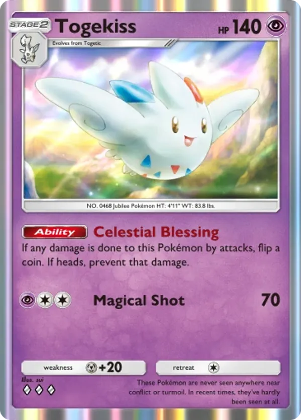Togekiss card front