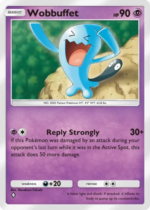 Wobbuffet card front