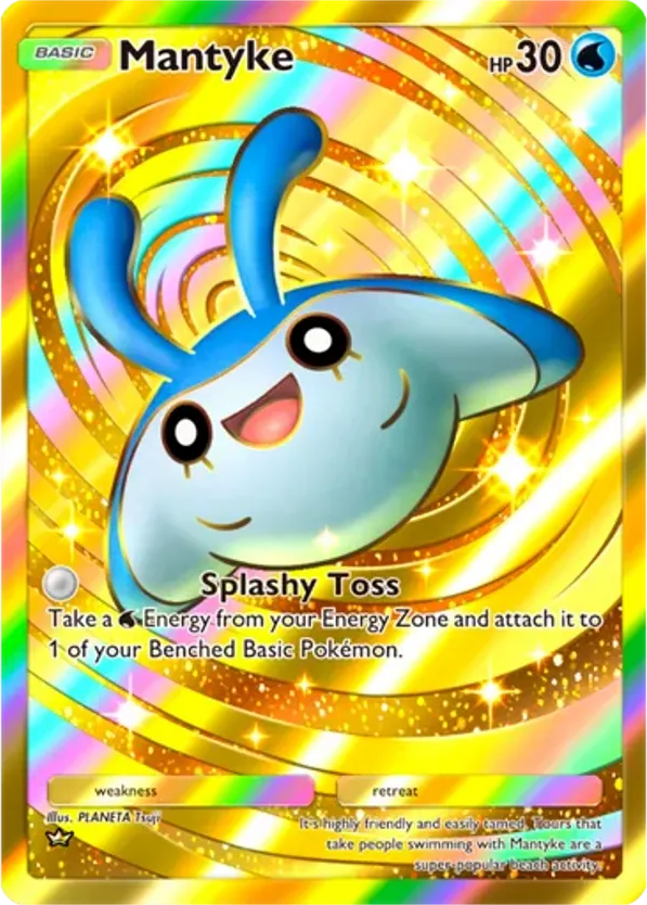 Mantyke card front