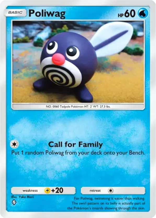 Poliwag card front
