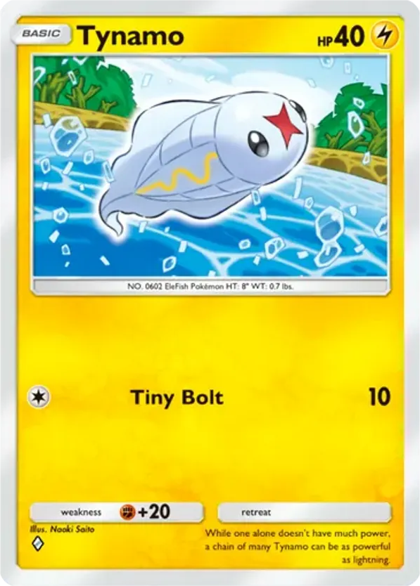 Tynamo card front