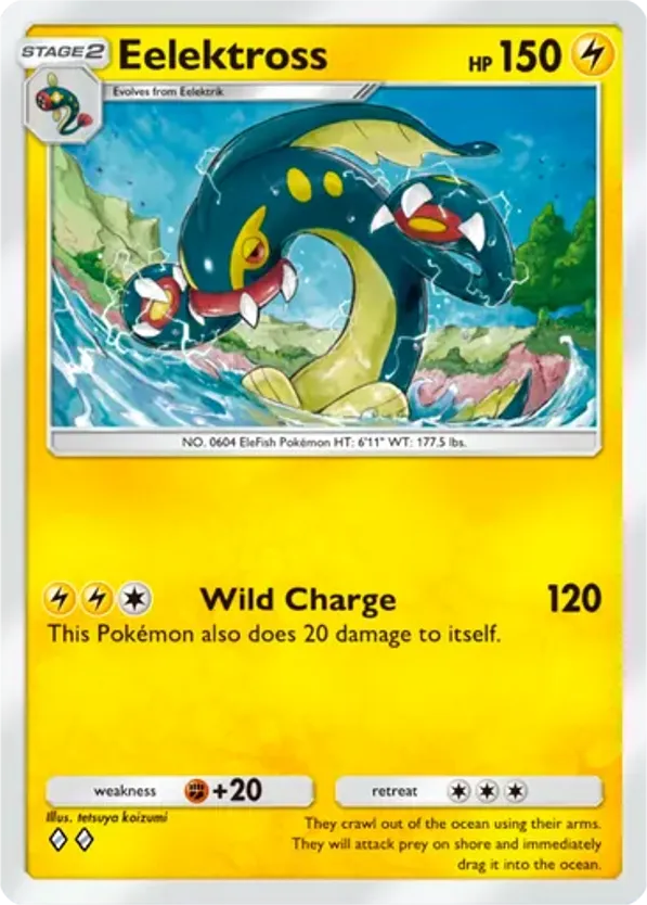 Eelektross card front