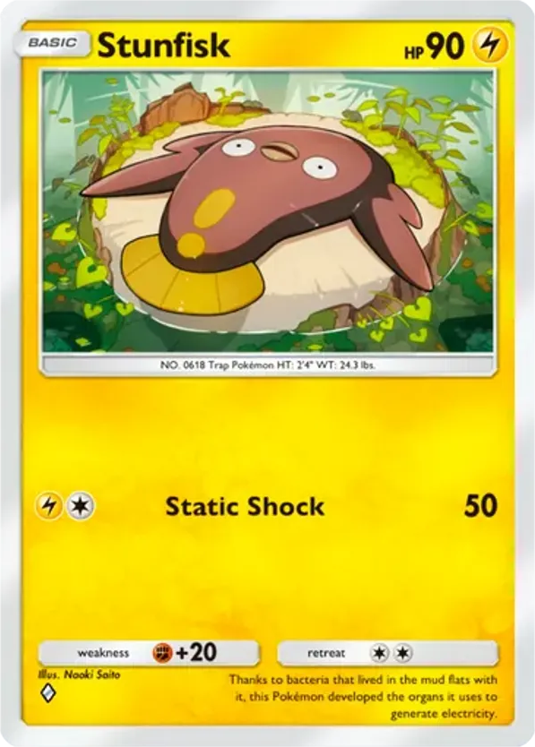Stunfisk card front
