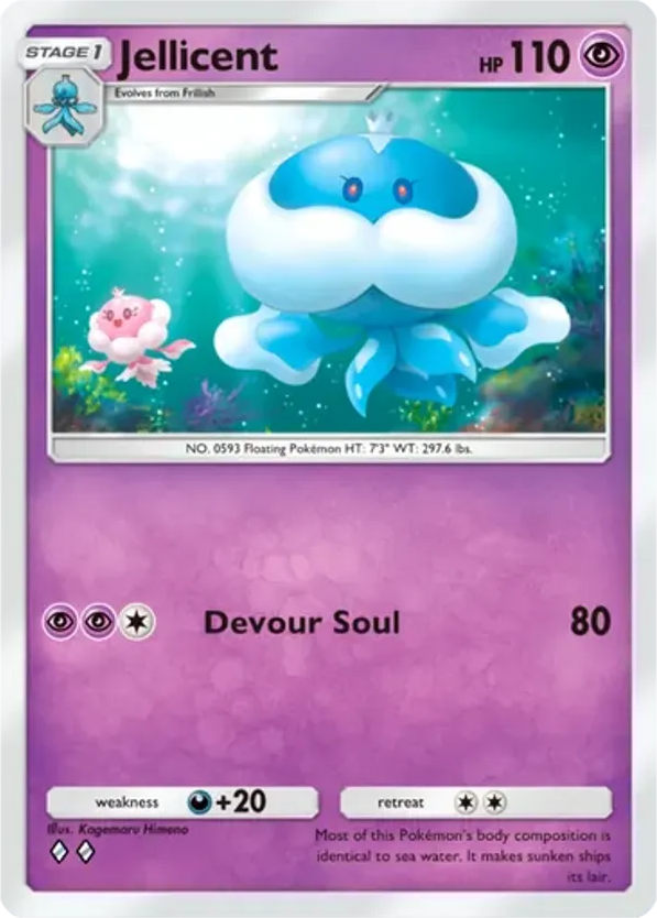 Jellicent card front