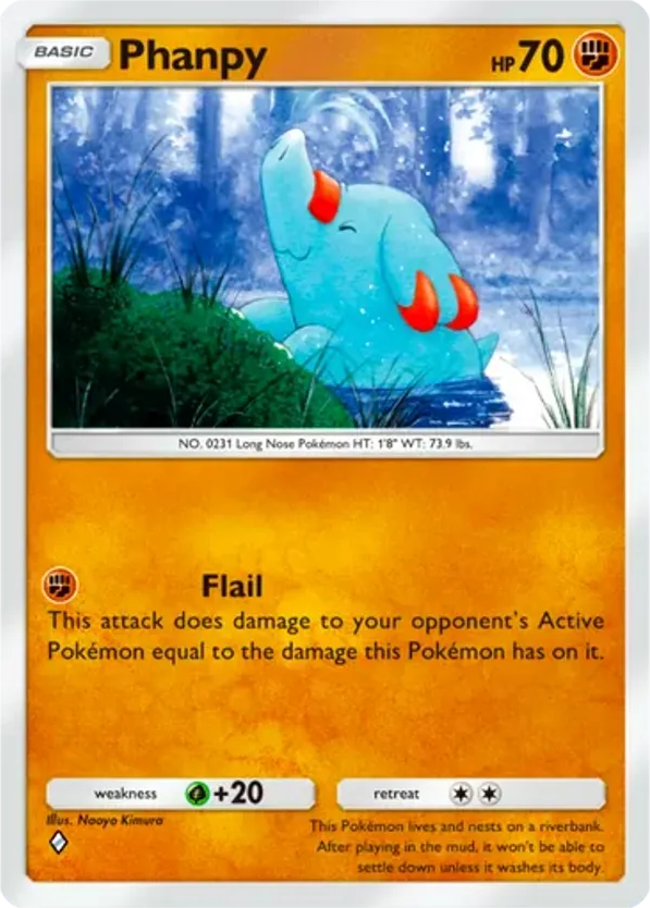 Phanpy card front