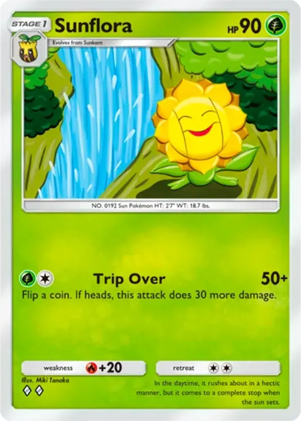 Sunflora card front