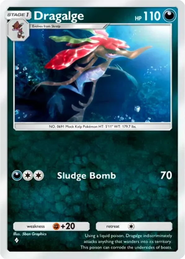Dragalge card front