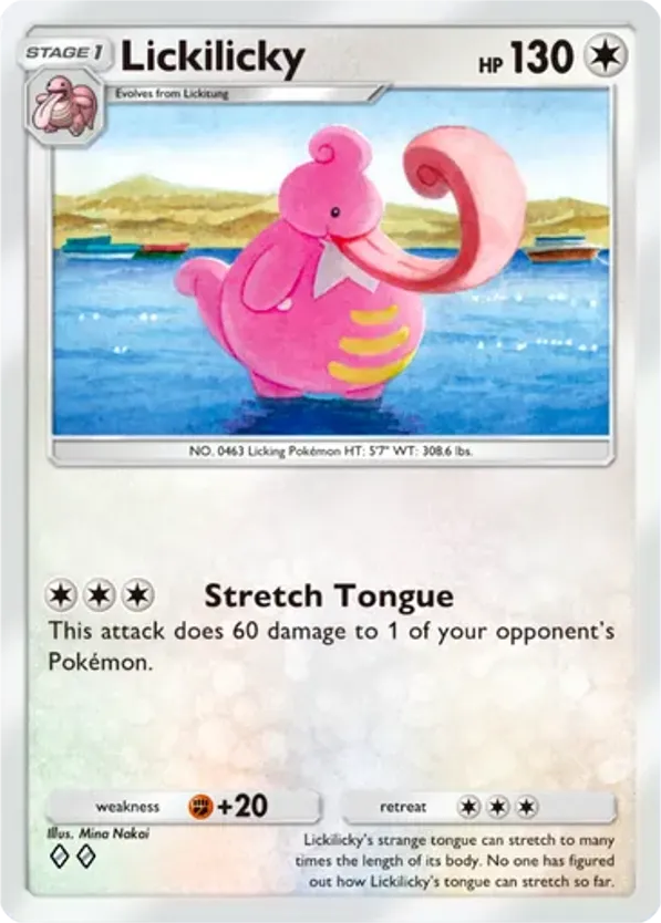 Lickilicky card front