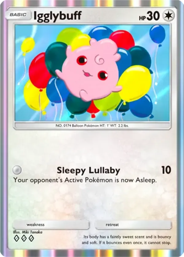 Igglybuff card front