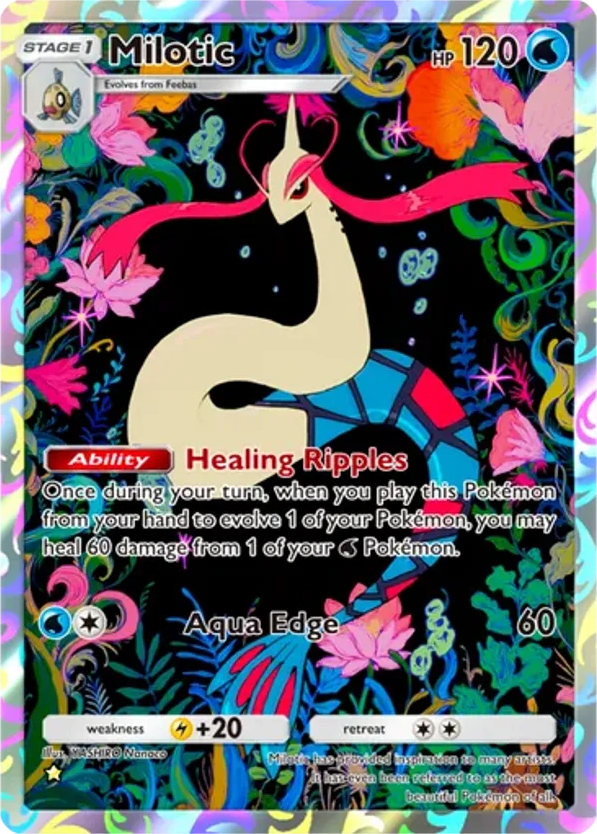 Milotic card front