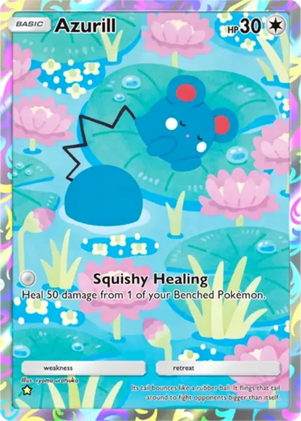 Azurill card front