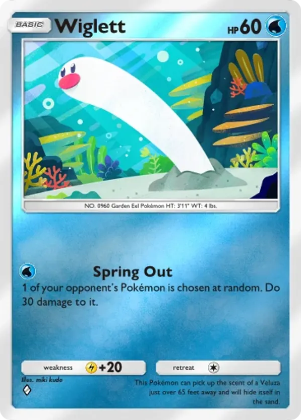 Wiglett card front