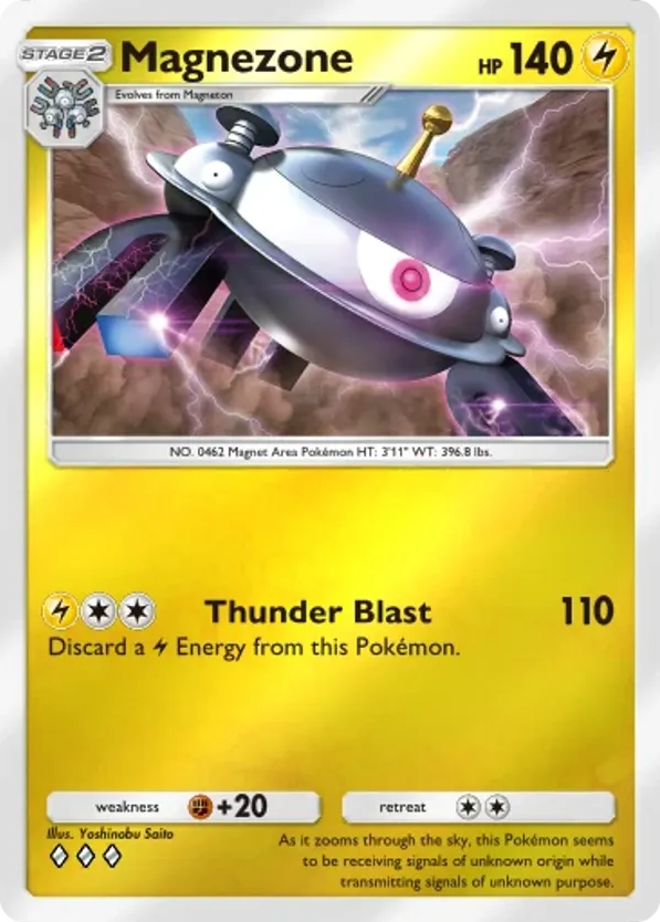 Magnezone card front