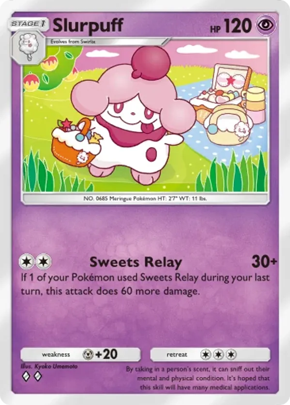 Slurpuff card front