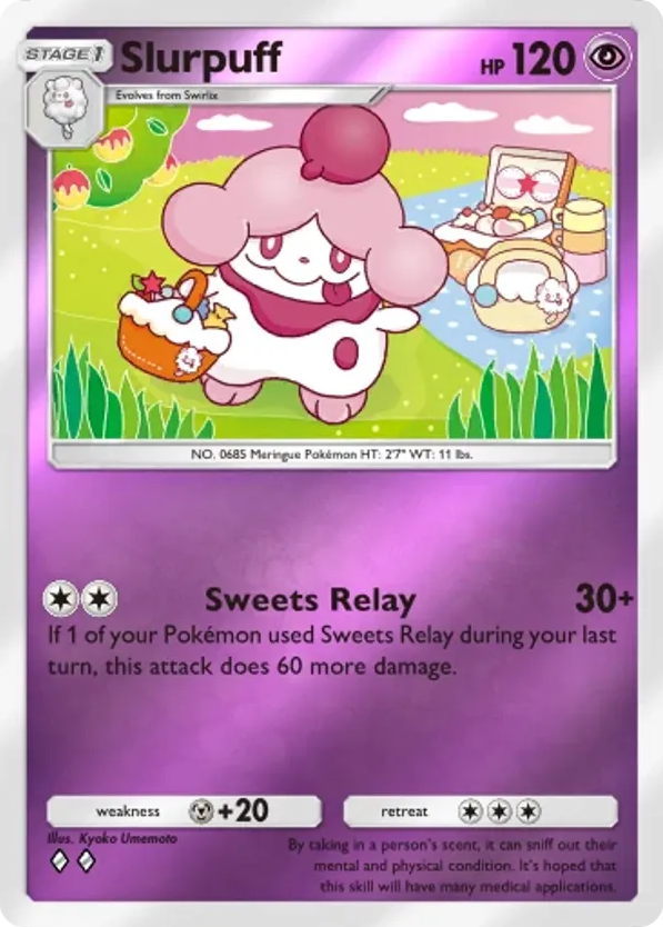 Slurpuff card front