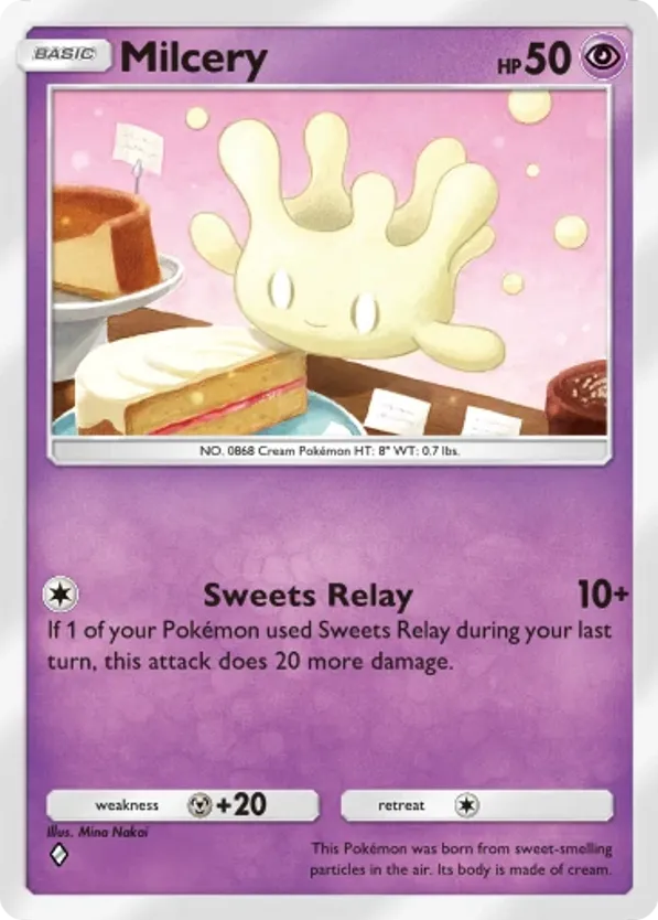 Milcery card front