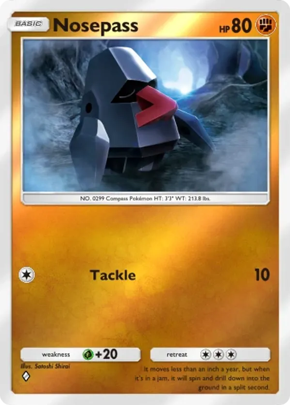 Nosepass card front