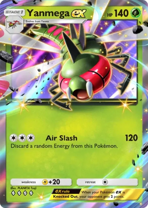 Yanmega ex card front