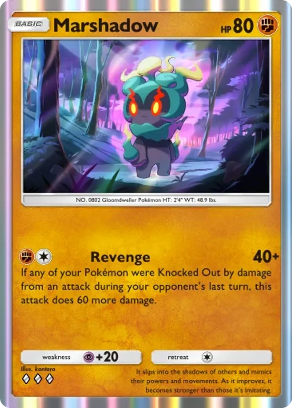 Marshadow card front