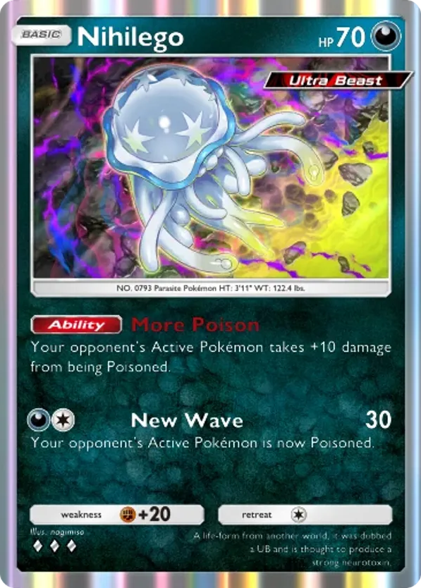 Nihilego card front