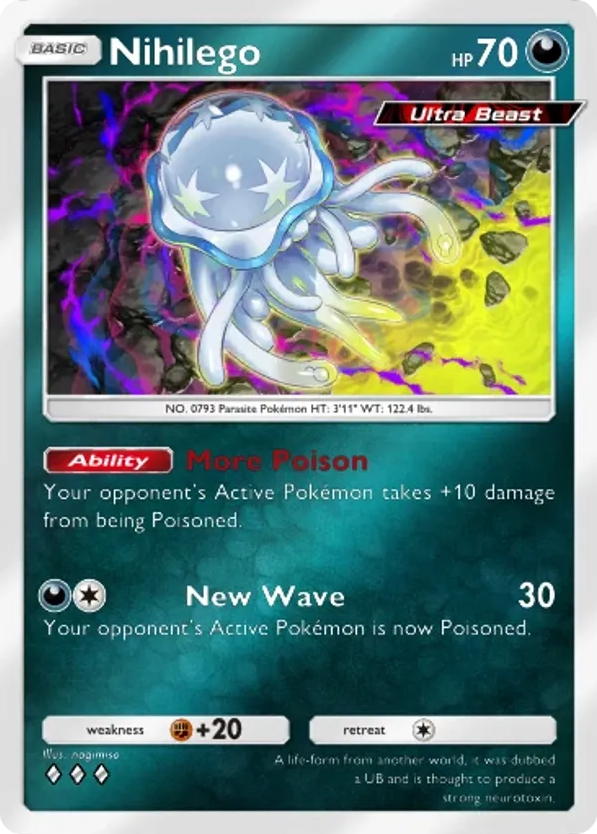 Nihilego card front