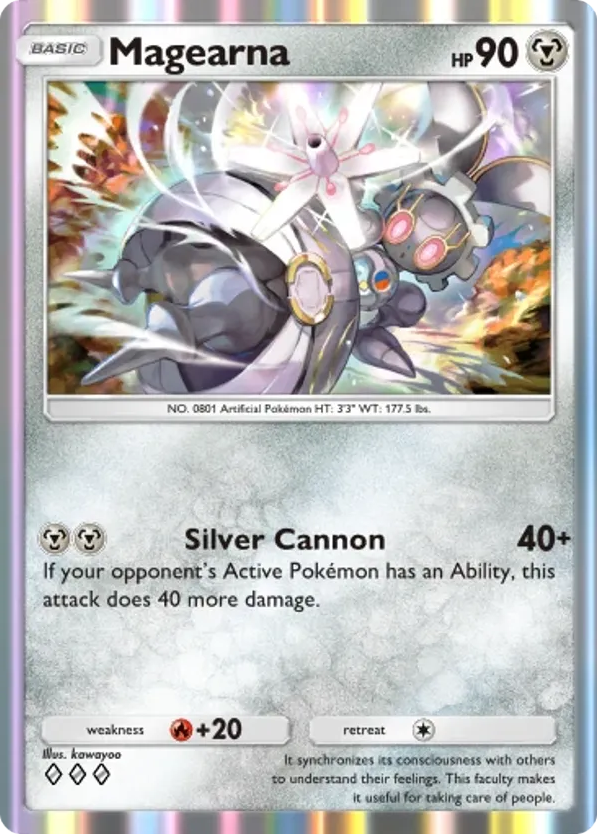 Magearna card front