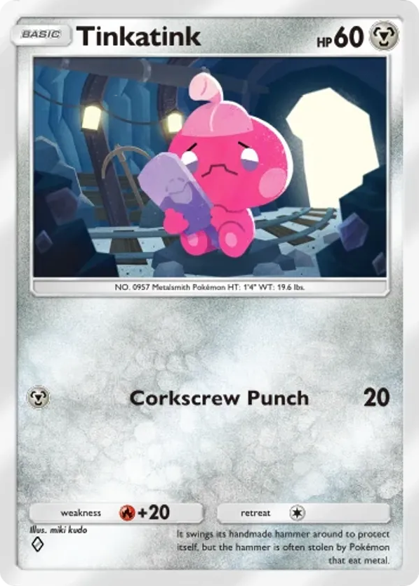 Tinkatink card front