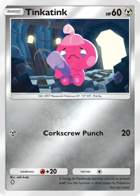 Tinkatink card front