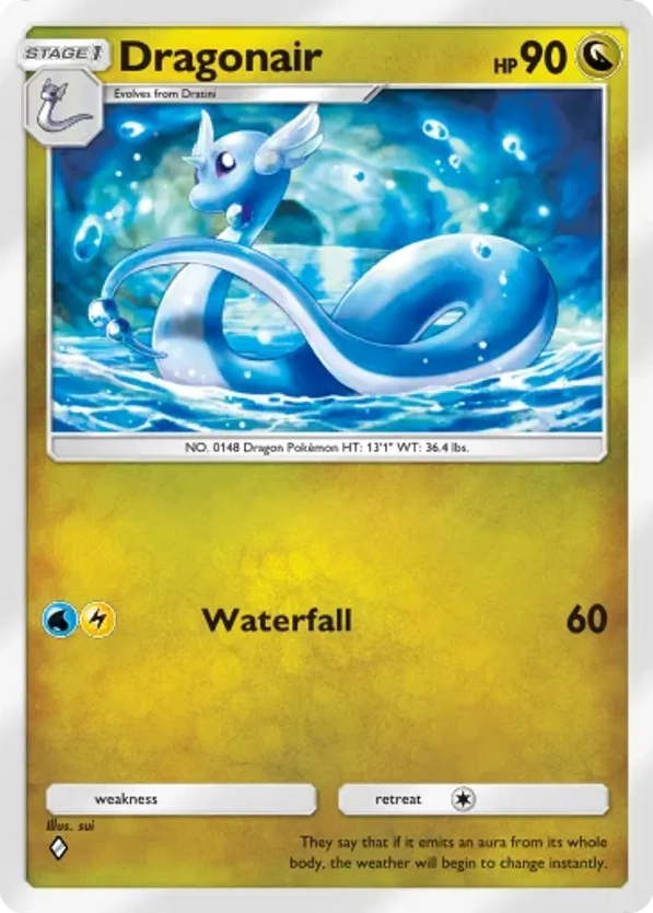 Dragonair card front