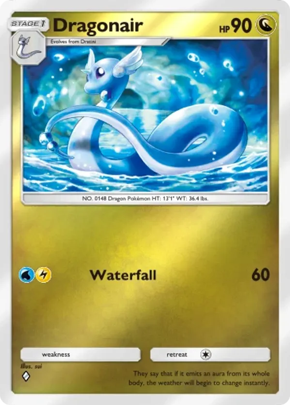 Dragonair card front