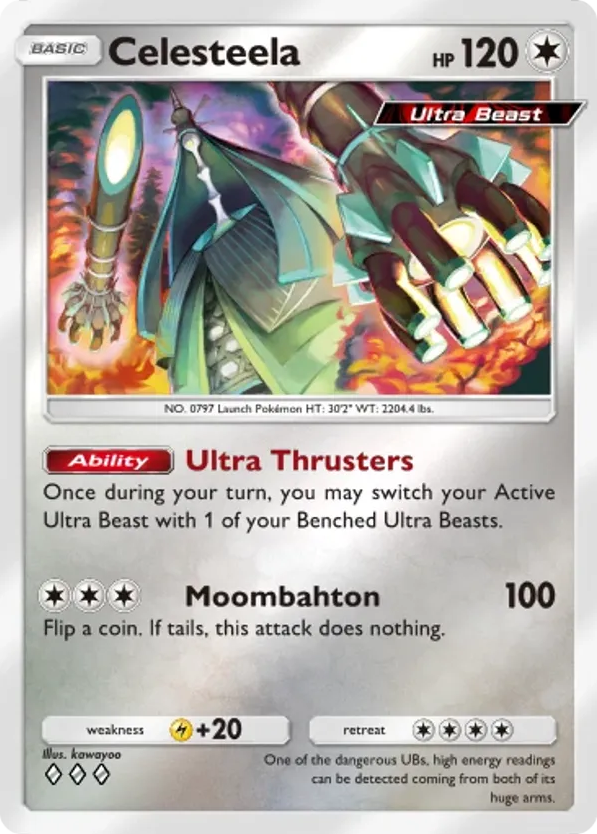 Celesteela card front