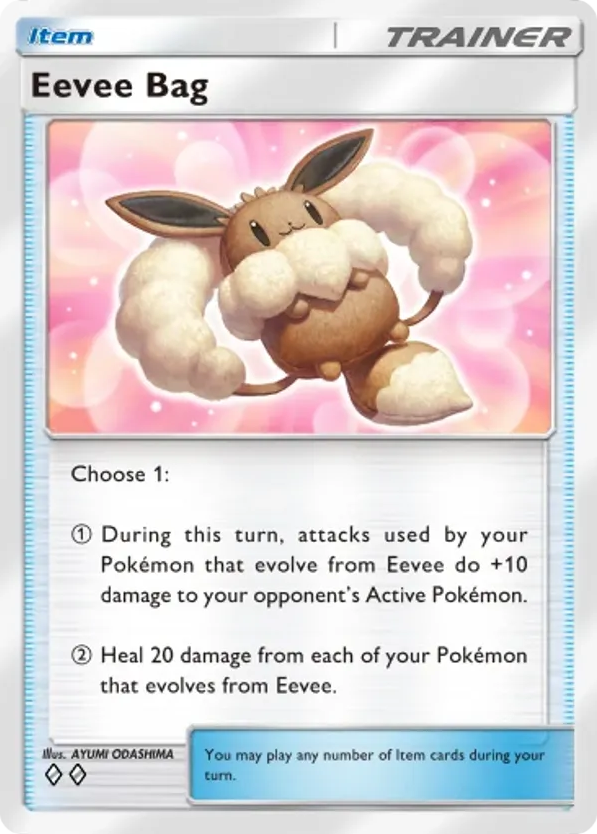 Eevee Bag card front