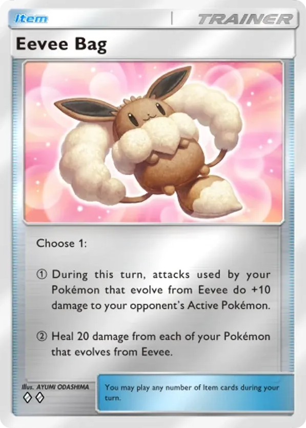 Eevee Bag card front