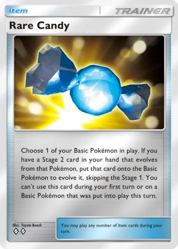 Rare Candy card front
