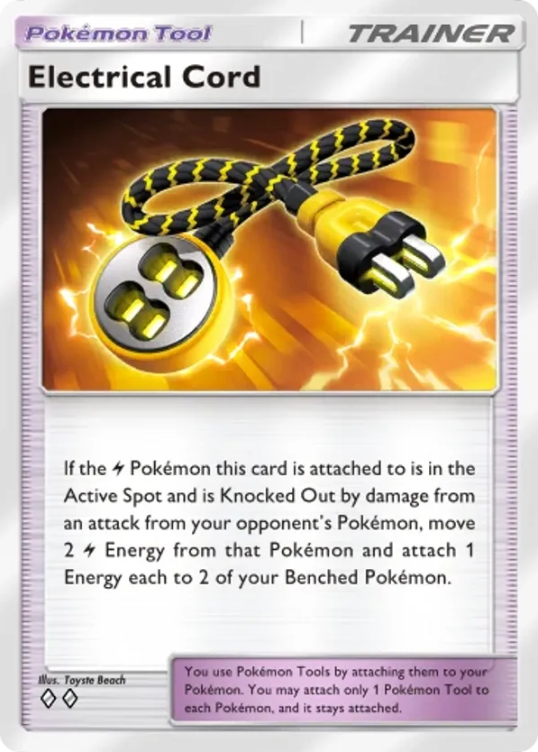 Electrical Cord card front