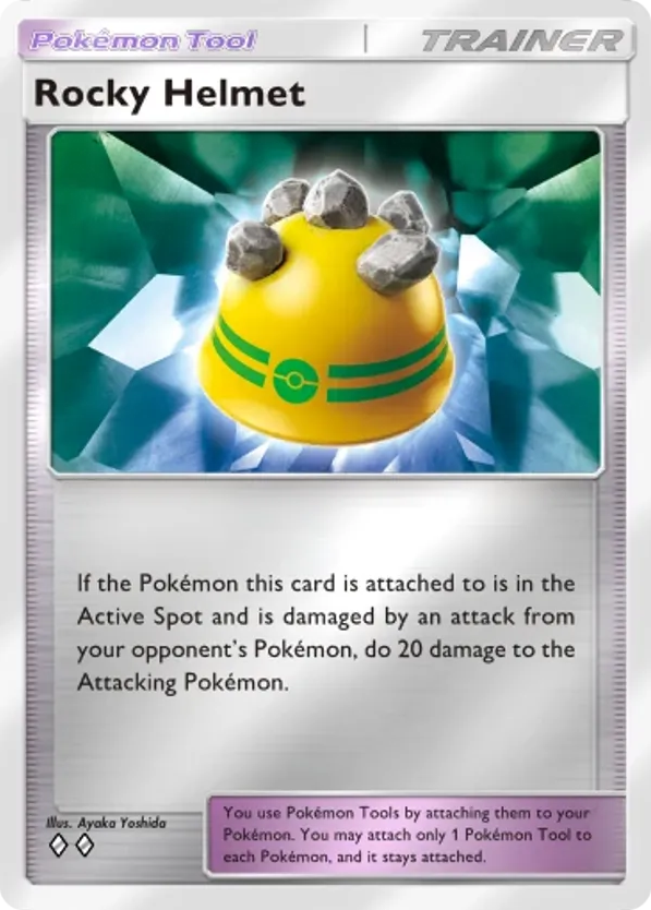 Rocky Helmet card front