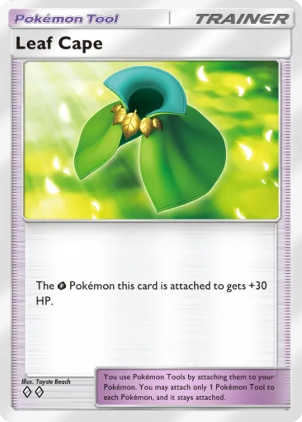 Leaf Cape card front