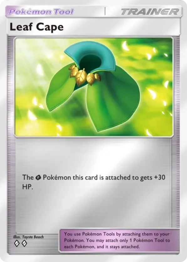 Leaf Cape card front