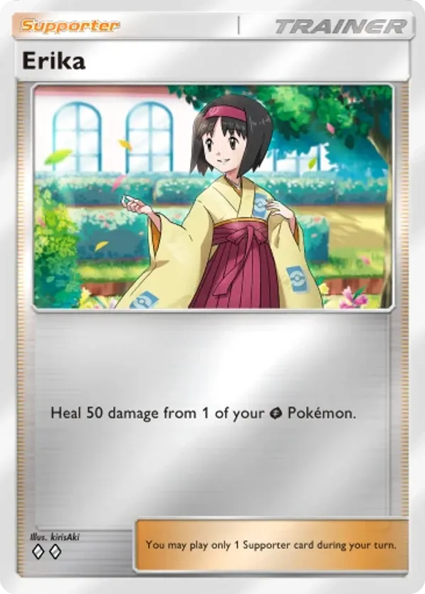 Erika card front