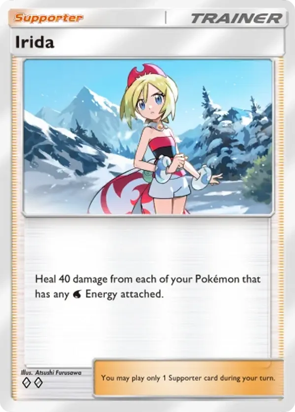Irida card front