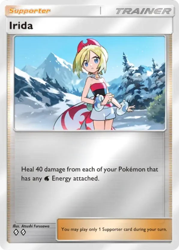 Irida card front