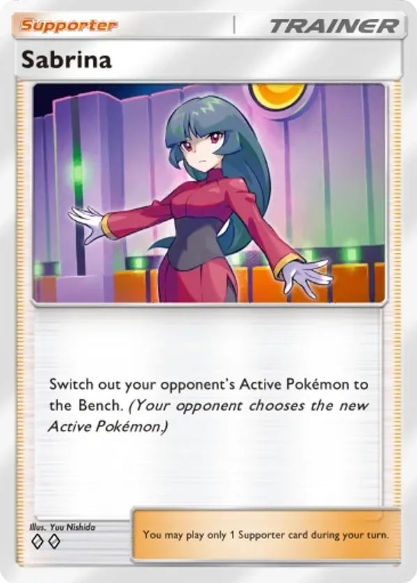 Sabrina card front