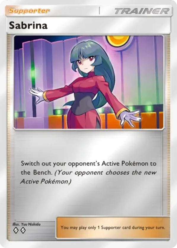 Sabrina card front