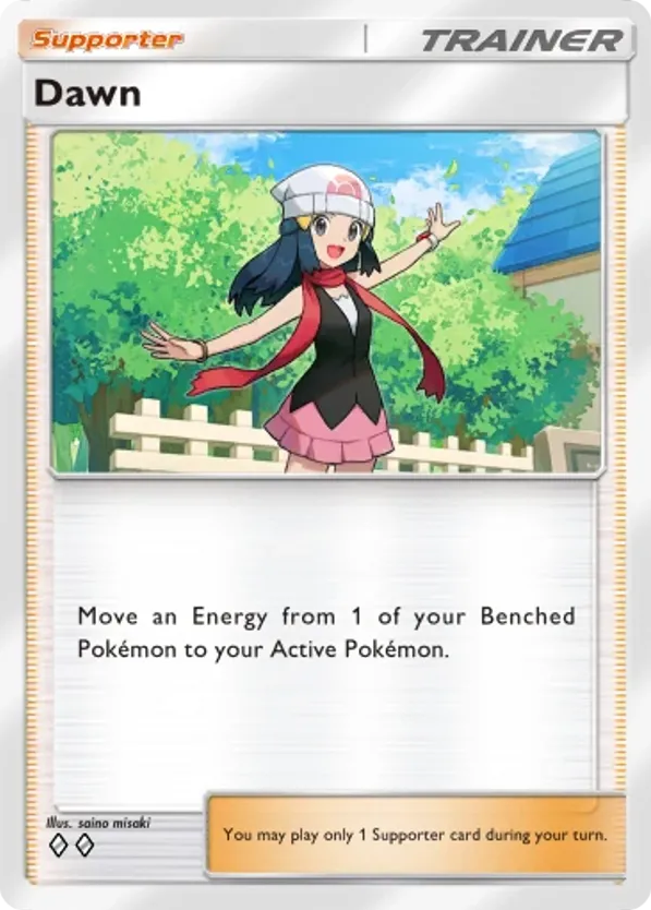 Dawn card front