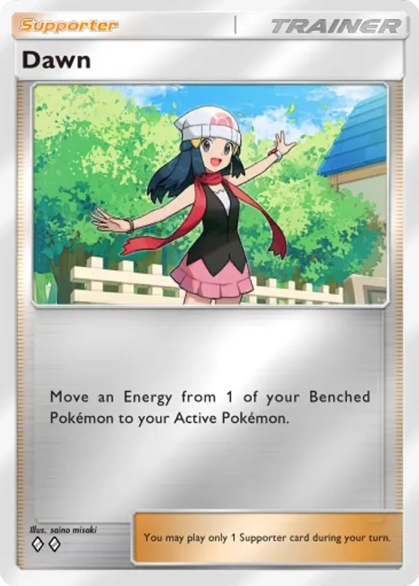 Dawn card front