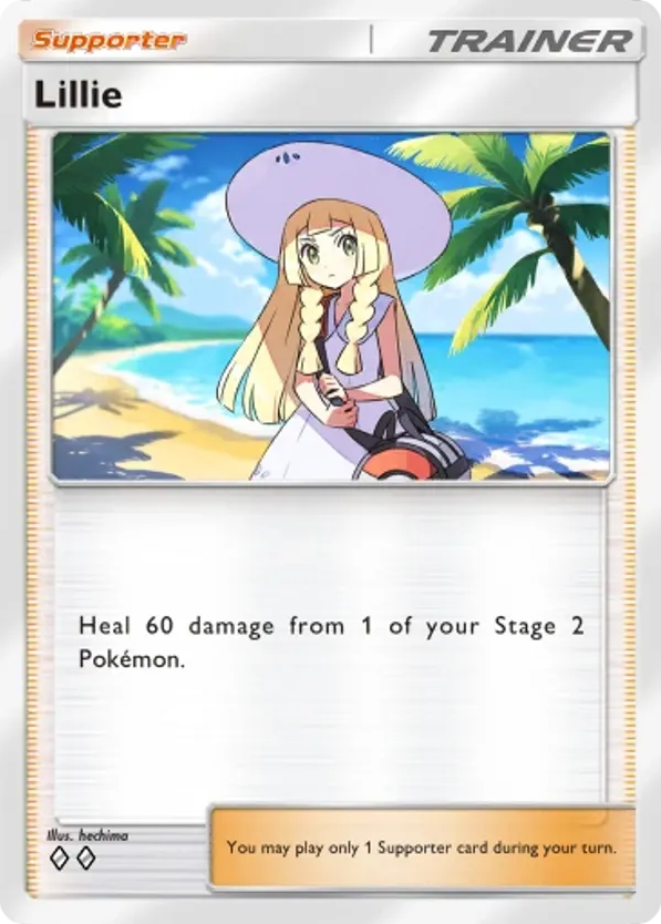Lillie card front
