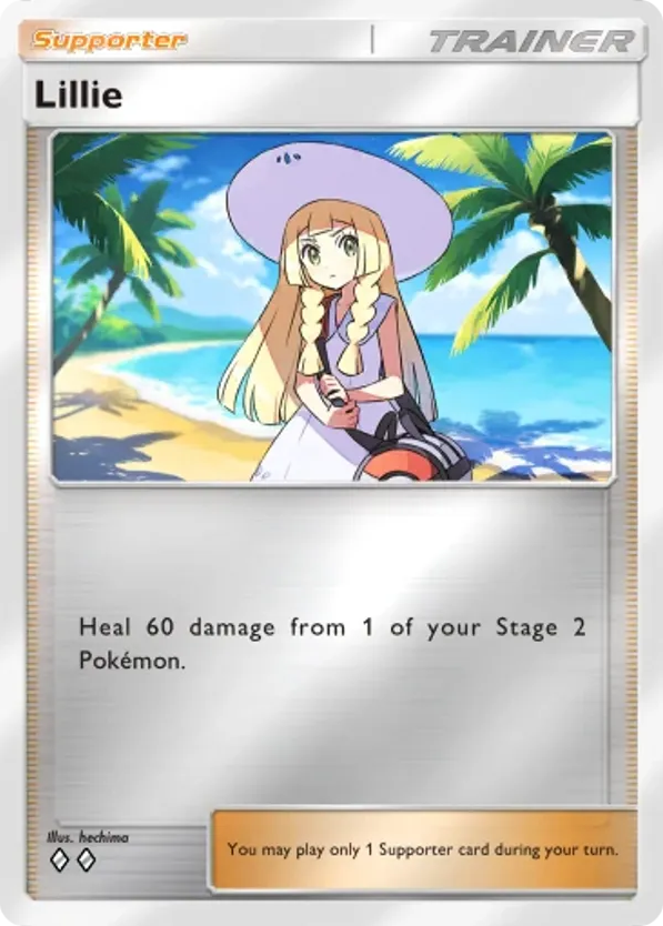 Lillie card front